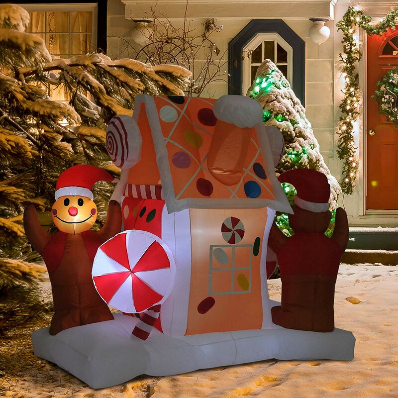 The Holiday Aisle Outdoor Christmas Gingerbread House 
